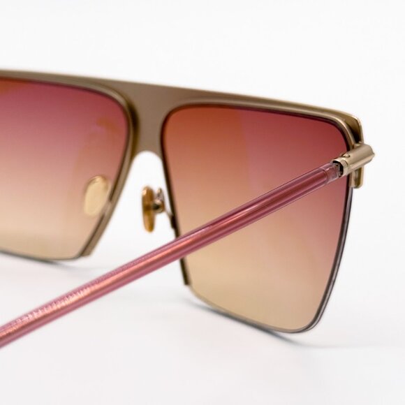NEW TOM FORD SOFI TF840 28T SUNGLASSES WOMEN ROSE GOLD SQUARE FT0840/S - Picture 6 of 9